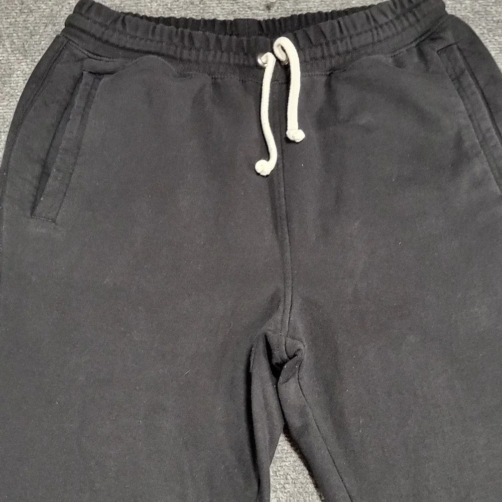 North Face Men's Heritage Patch TNF Black Joggers Sweatpants Size Small